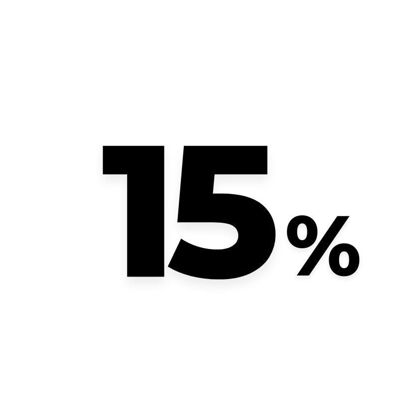 Sale 15%
