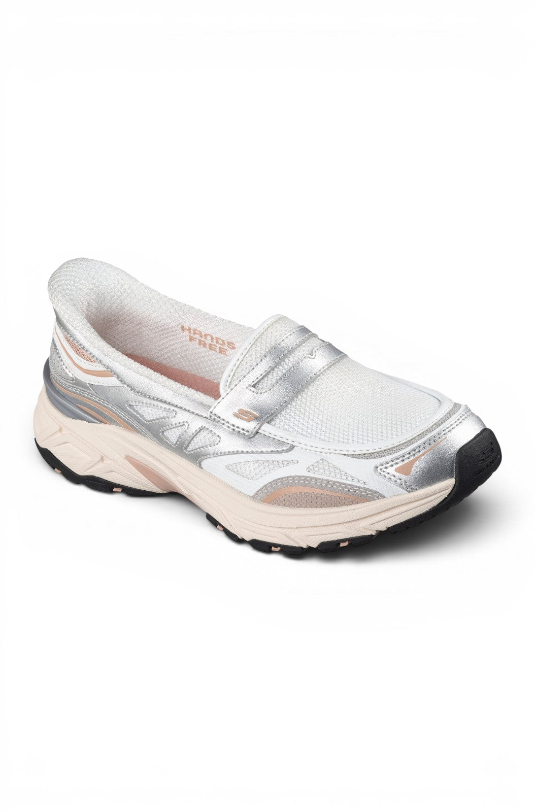 White Silver Pink