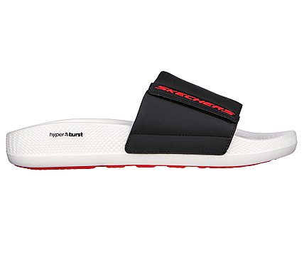 Skechers HYPER SLIDE - RELIANCE -Black-UK11 : : Fashion