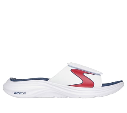 White Navy Red