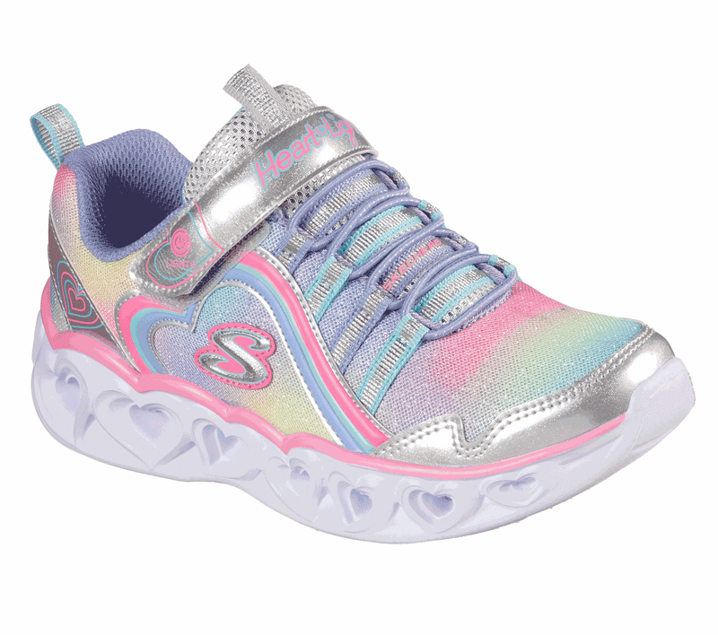 GIRLS' S LIGHTS: HEART LIGHTS - RAINBOW LUX