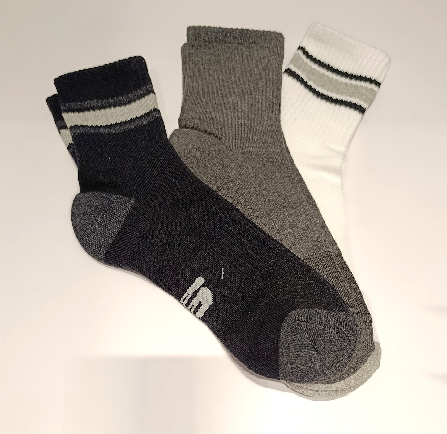 Black/Grey/White