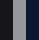Grey Blue Black