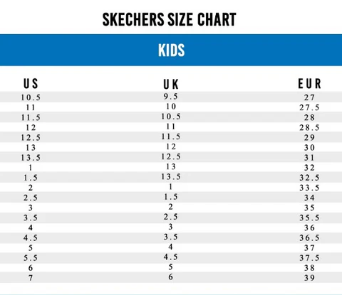 Kids Size Chart